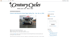 Desktop Screenshot of blog.centurycycles.com